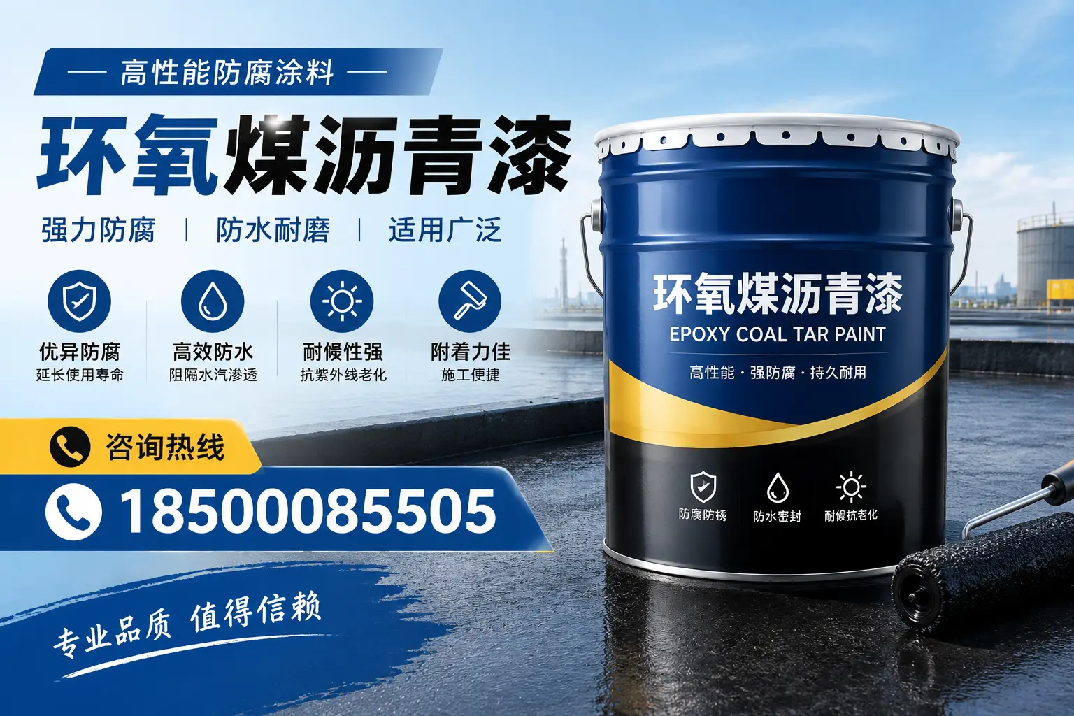 环氧煤沥青漆的主要成分与功能，滁州用户深度了解